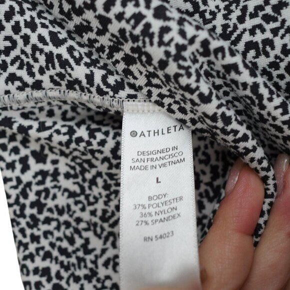 Athleta Ultimate Salutation Stash Pocket Textured 7/8 Tight Sz‎ L - Picture 9 of 10